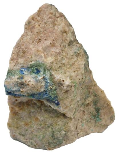 Malachite et Azurite, Mine de Cap Garonne, Le Pradet, Var.