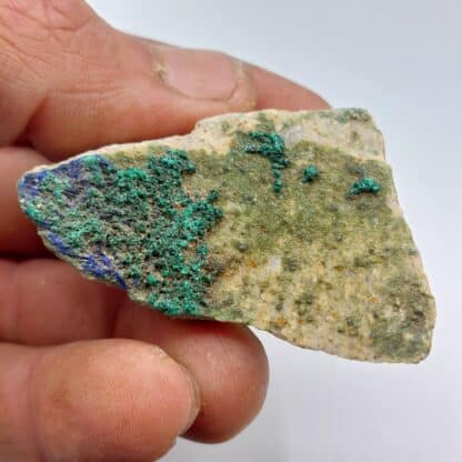 Malachite et Azurite, Mine de Cap Garonne, Le Pradet, Var.