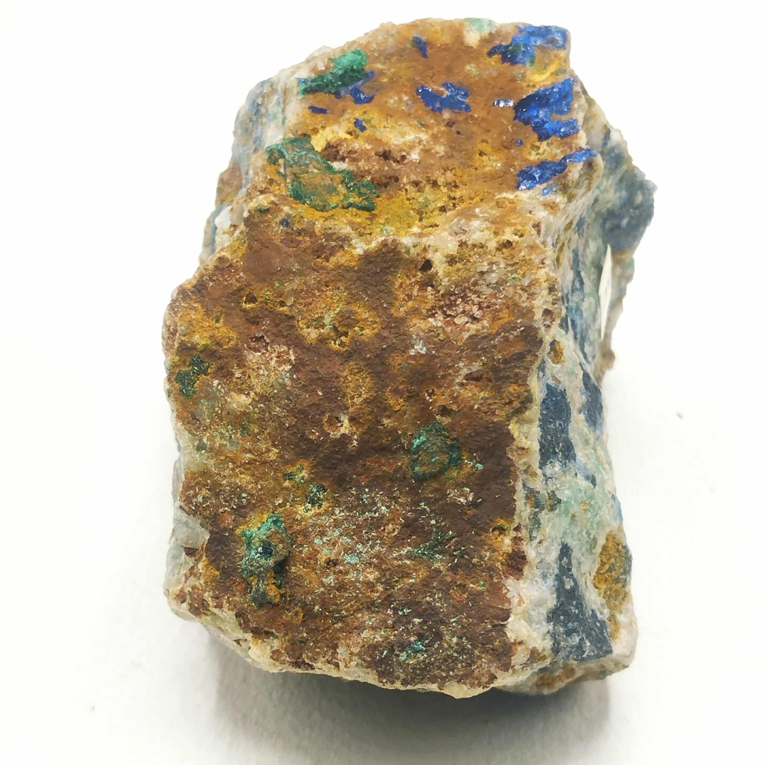 Malachite et Azurite, Cap Garonne, Var.