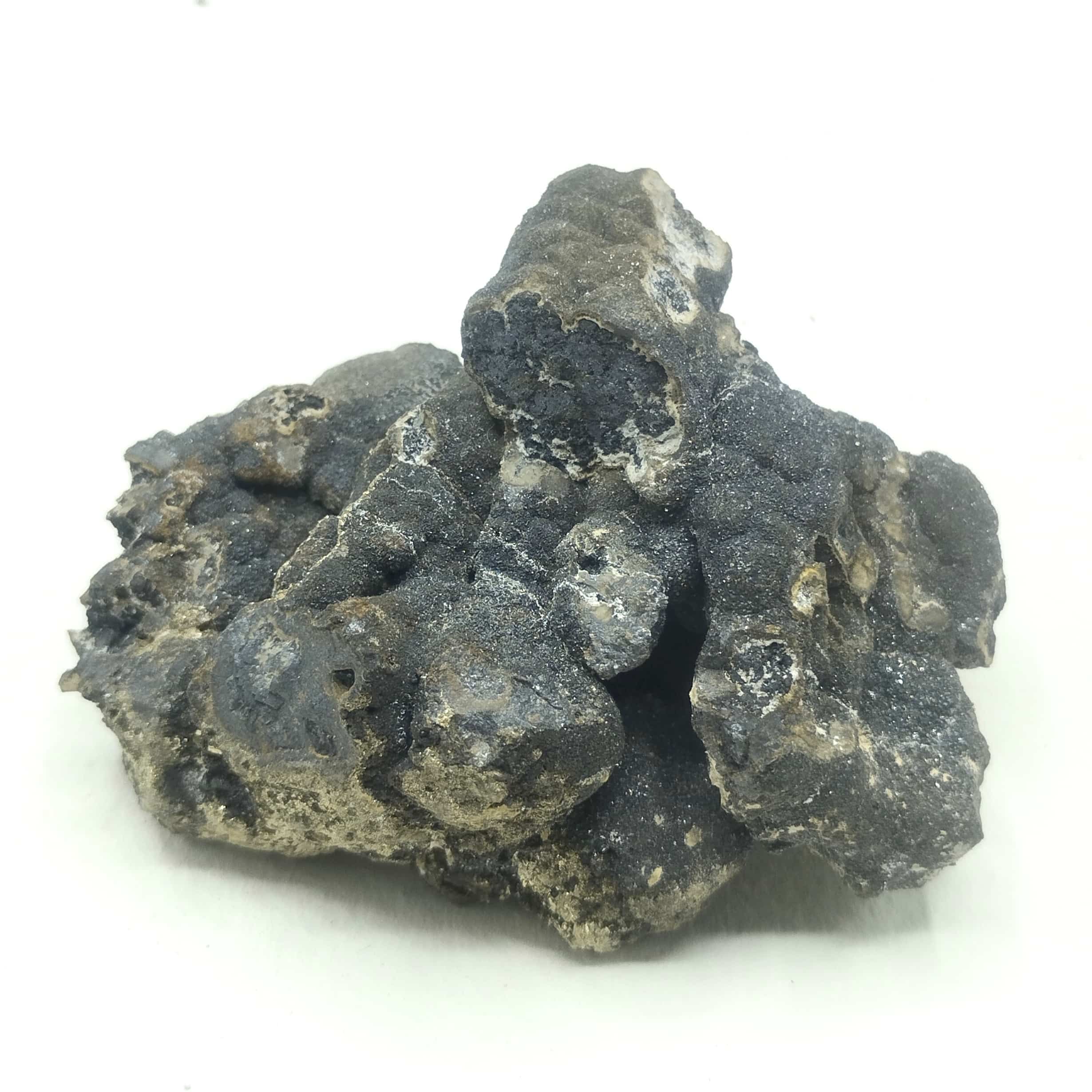 Schalenblende et Pyrite, Mantallot, Côtes-d’Armor, Bretagne.