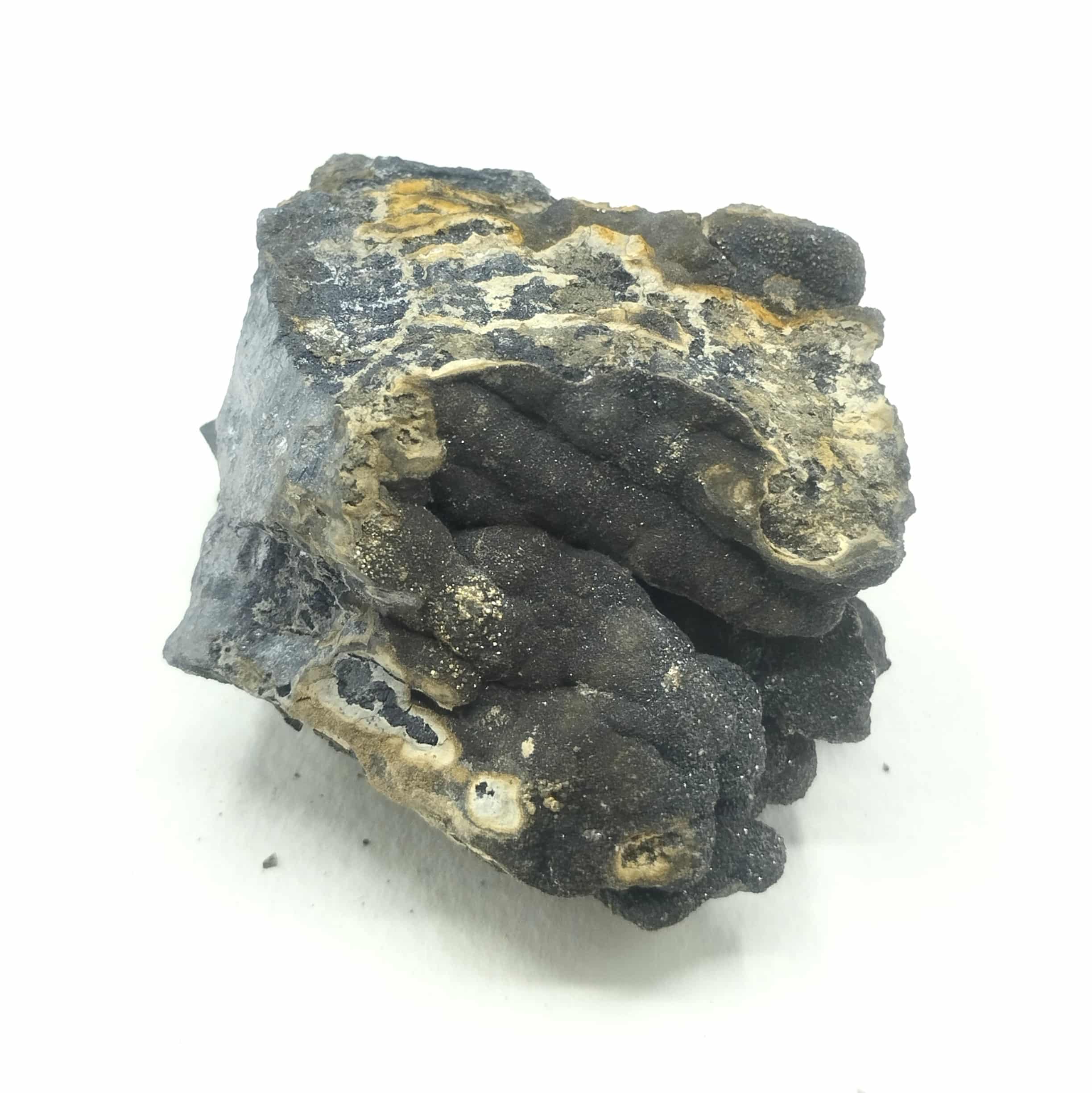 Schalenblende, Galène et Pyrite, Mantallot, Côtes-d’Armor, Bretagne.