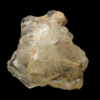 Rutile dans Quartz, Minas Gerais, Brésil.