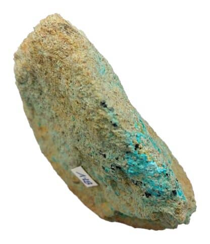 Chrysocolle et Corwallite, Anozel, Vosges.