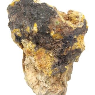 Pyromorphite var. Nuissiérite et Plattnerite, La Nuissière, Beaujeu, Rhône.