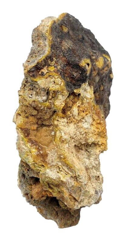 Pyromorphite var. Nuissiérite et Plattnerite, La Nuissière, Beaujeu, Rhône.