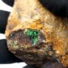 Mimétite, Bayldonite et Lampadite, Mine de Cap Garonne, Le Pradet, Var.