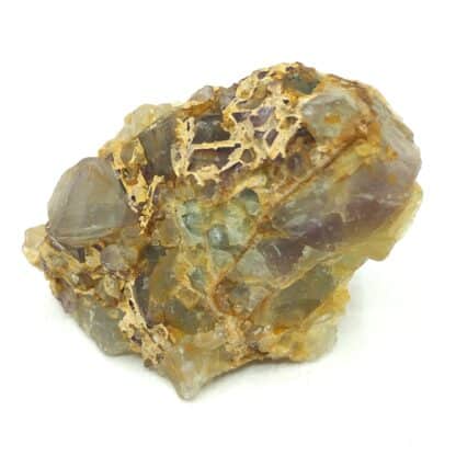 Fluorine (Fluorite), Mine de La Barre, Puy-de-Dôme, Auvergne.