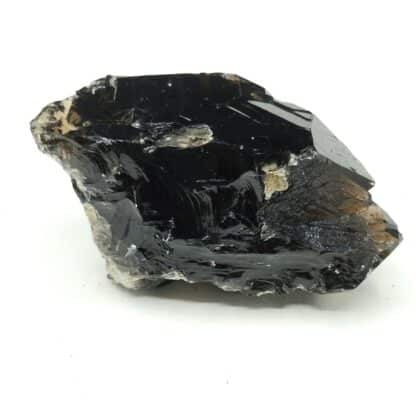 Quartz morion, La Furka, Suisse.
