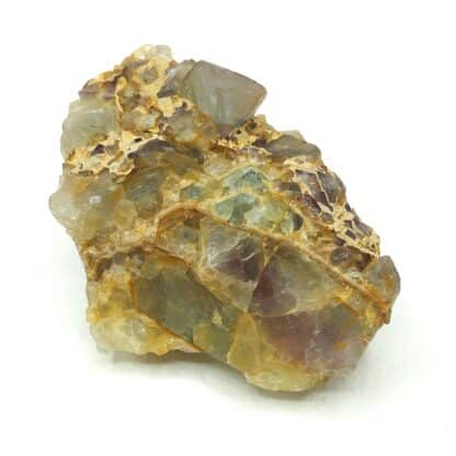 Fluorine (Fluorite), Mine de La Barre, Puy-de-Dôme, Auvergne.