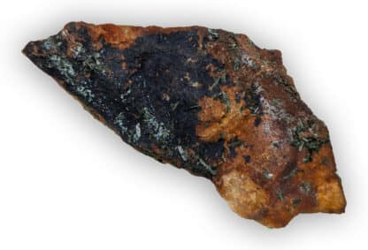 Mixite, Olivénite et Lampadite, Mine de Cap Garonne, Le Pradet, Var.