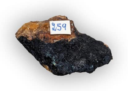 Mixite et Lampadite, Mine de Cap Garonne, Le Pradet, Var.