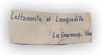 Mixite et Lampadite, Mine de Cap Garonne, Le Pradet, Var.