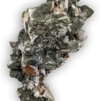 Titanite et Adulaire, Druntobel, Grisons, Suisse.