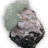 Apophyllite et Stilbite, Pune, Maharashtra, Inde.