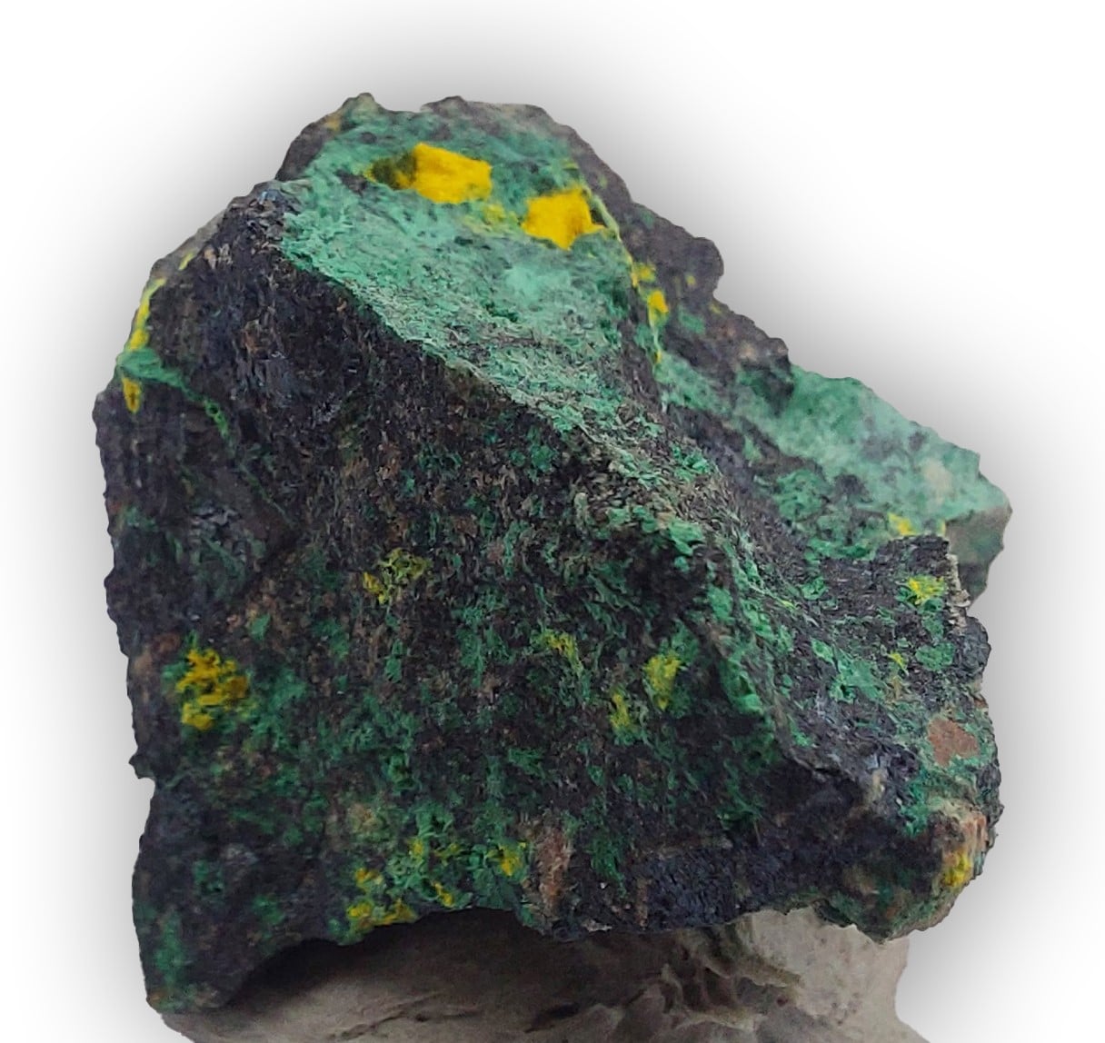 Guilleminite, Musonoi, Kolwezi, Katanga, Congo (RDC).