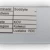 Soddyite, Kov, Kolwezi, Katanga, Congo (RDC).