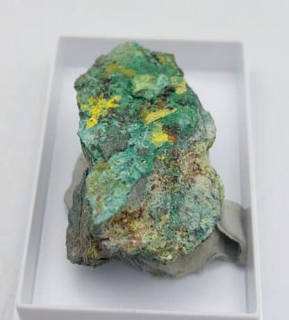 Demesmaekerite et Marthozite, Musonoi, Kolwezi, Katanga, Congo (RDC).