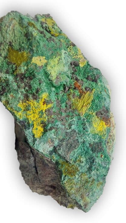 Demesmaekerite et Marthozite, Musonoi, Kolwezi, Katanga, Congo (RDC).