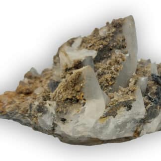 Barytine, Quartz et Stibine, Baia Sprie, Roumanie.