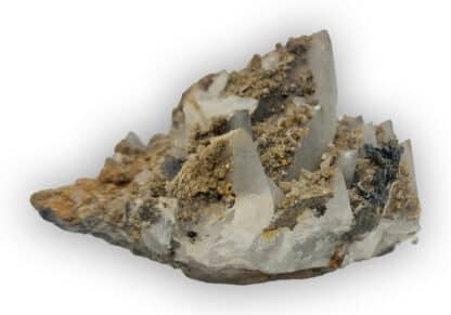 Barytine, Quartz et Stibine, Baia Sprie, Roumanie.