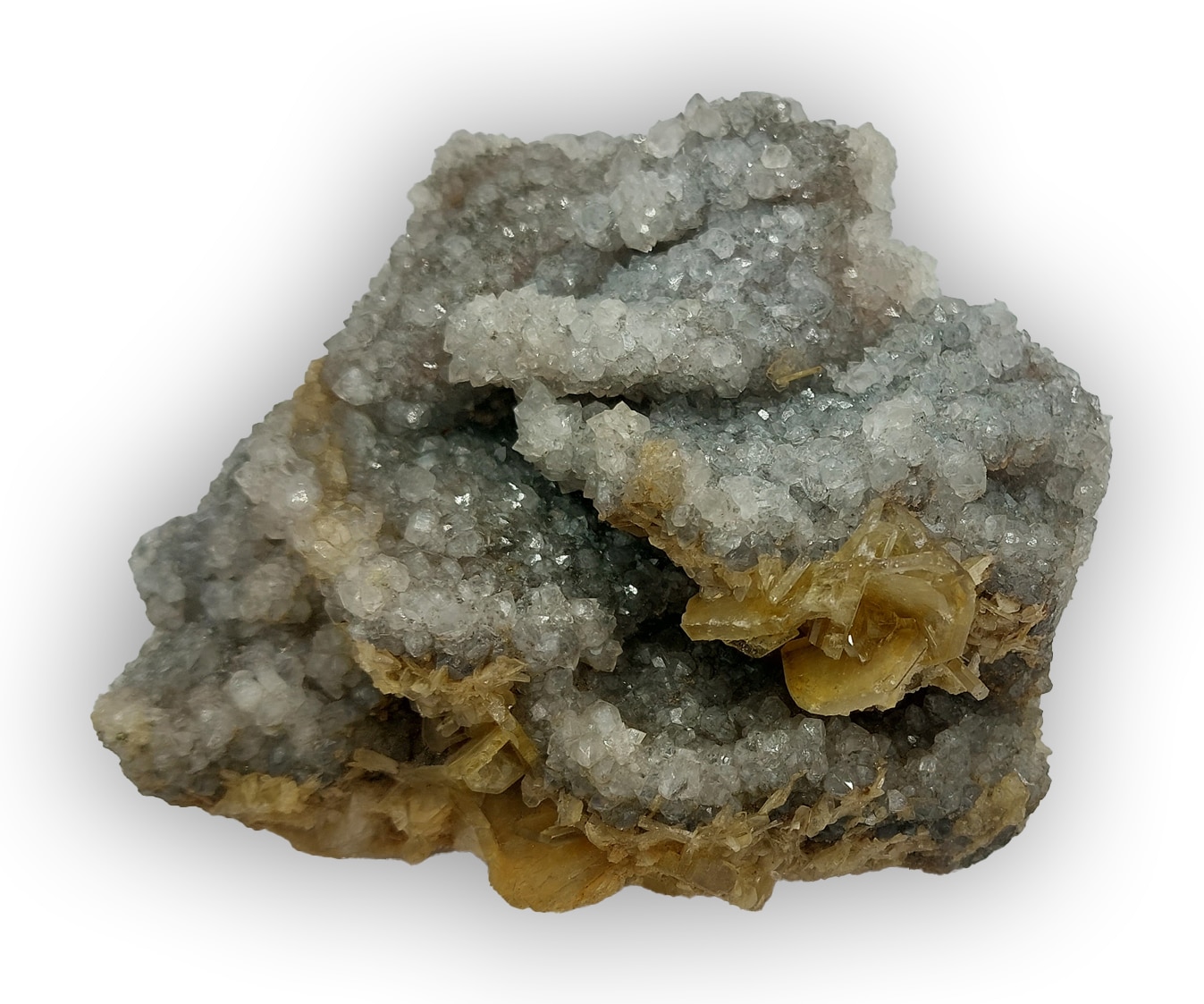 Barytine et Quartz, Baia Sprie, Roumanie.