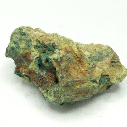 Malachite sur Bournonite, La Sanguinède, Saint-Laurent-le-Minier, Gard.