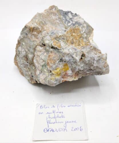 Fluorite (Fluorine), Beauvoir, Echassières, Allier, Auvergne.