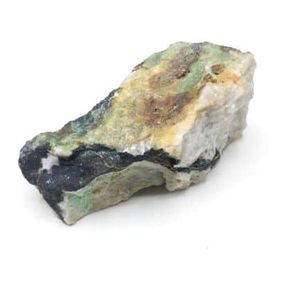 Chrysocolle & Chalcanthite, La Verrière, Les Ardillats, Rhône.