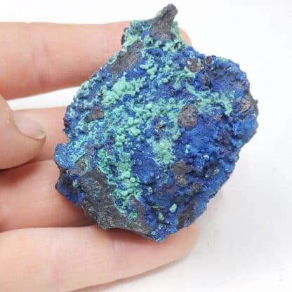 Azurite, Malachite et Tétraédrite, Le Grand Mont, Savoie.