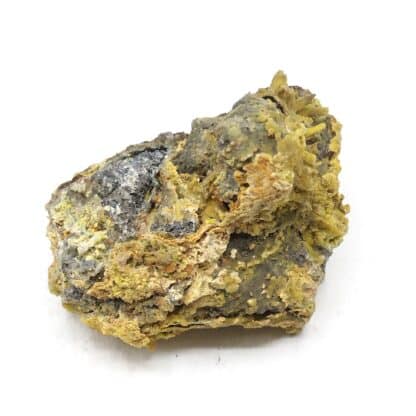 Pyromorphite et Plattnérite, Sainte-Lucie, Saint-Léger-de-Peyre, Lozère.