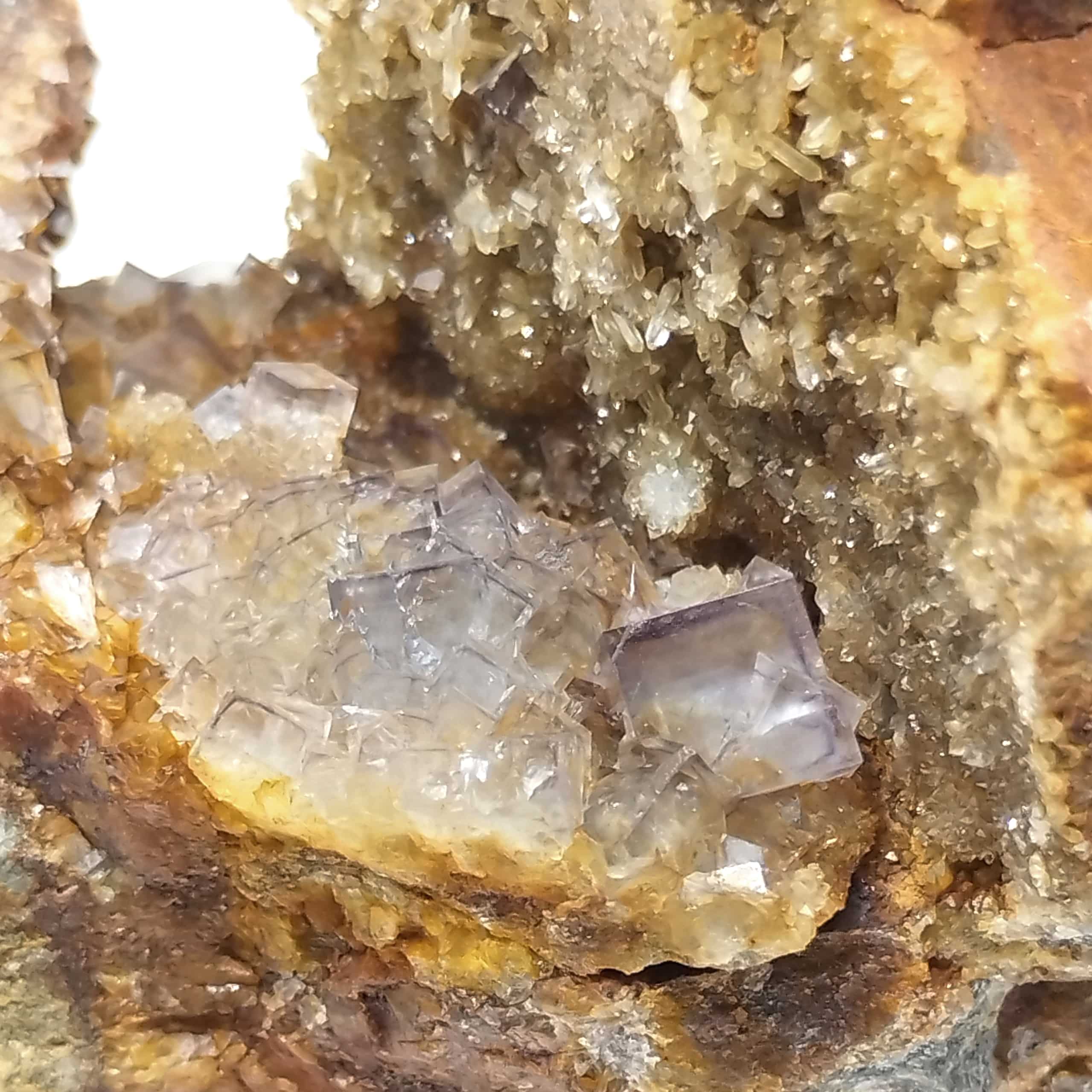 Fluorine & Quartz, Néris-les-Bains, Allier.