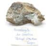 Annabergite sur Smaltine, Fertrupt, Sainte-Marie-aux-Mines, Vosges.