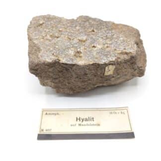 Hyalit (Opale Hyalite), Ex-Musée-Bally.