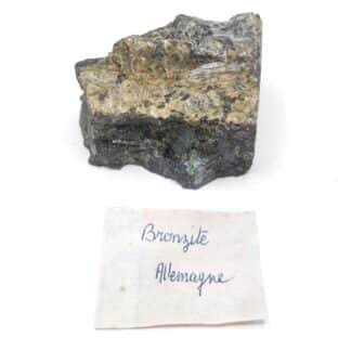 Bronzite (Pyroxène), Allemagne.