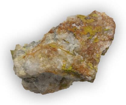 Chapmannite, mine de La Bessade, Mercoeur, Haute-Loire.
