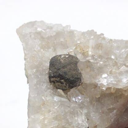 Galène sur Quartz, Montées Pelissier, Les Houches, Haute-Savoie.