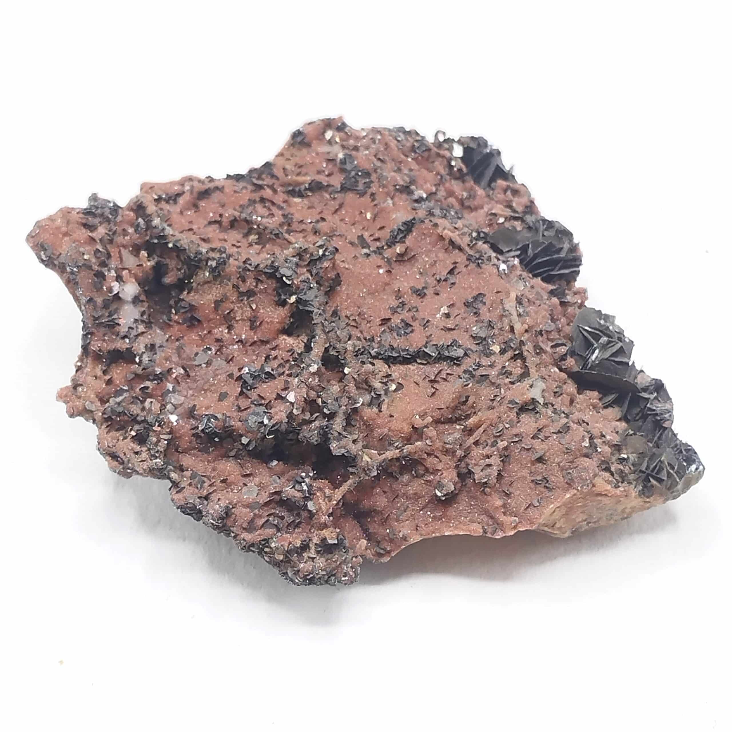 Hématite & Calcédoine, Saphoz, Vosges.