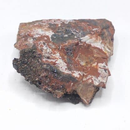 Hématite & Calcédoine, Saphoz, Vosges.