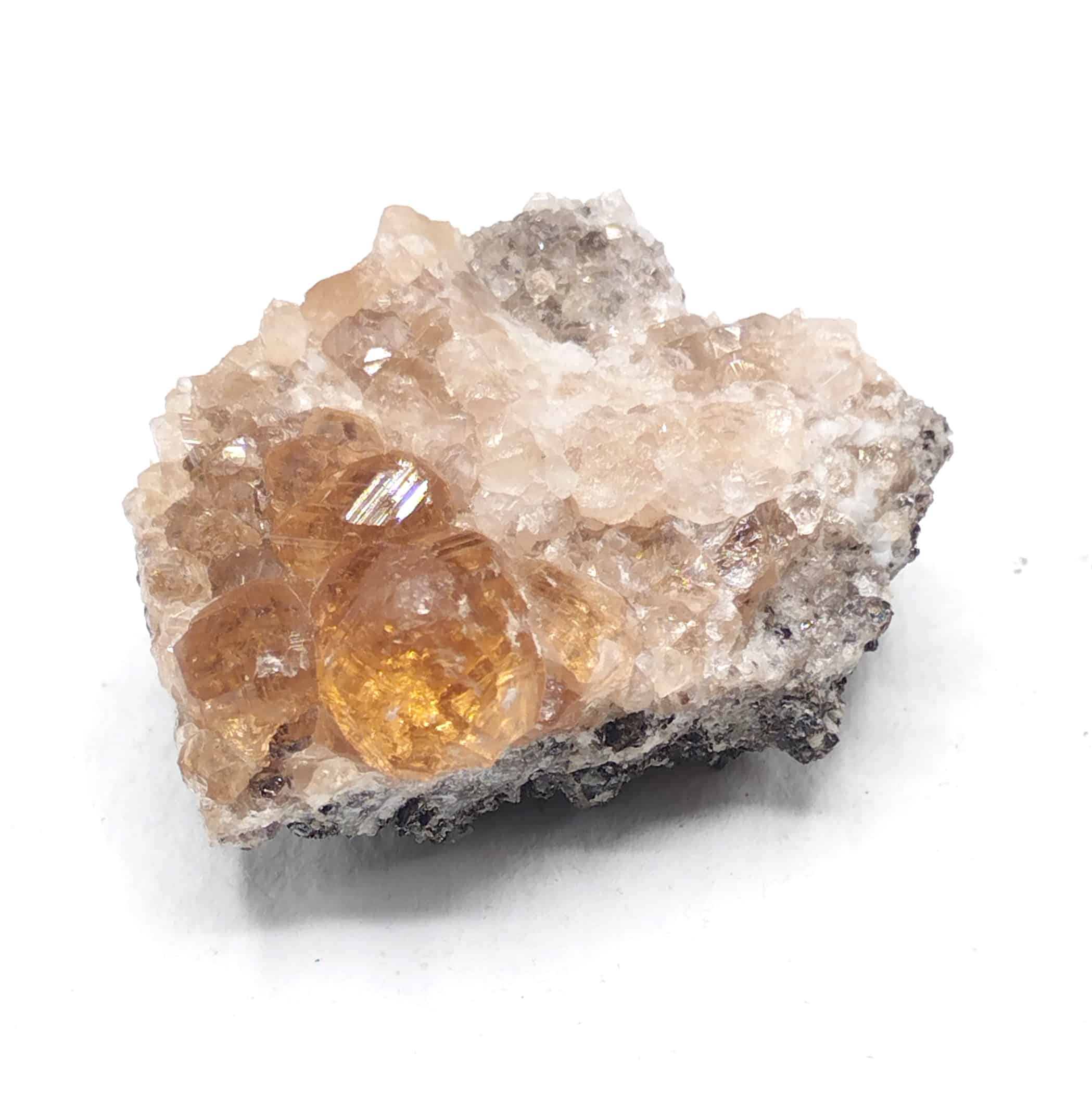 Grenat grossulaire, Mine Jeffrey, Asbestos, Canada.