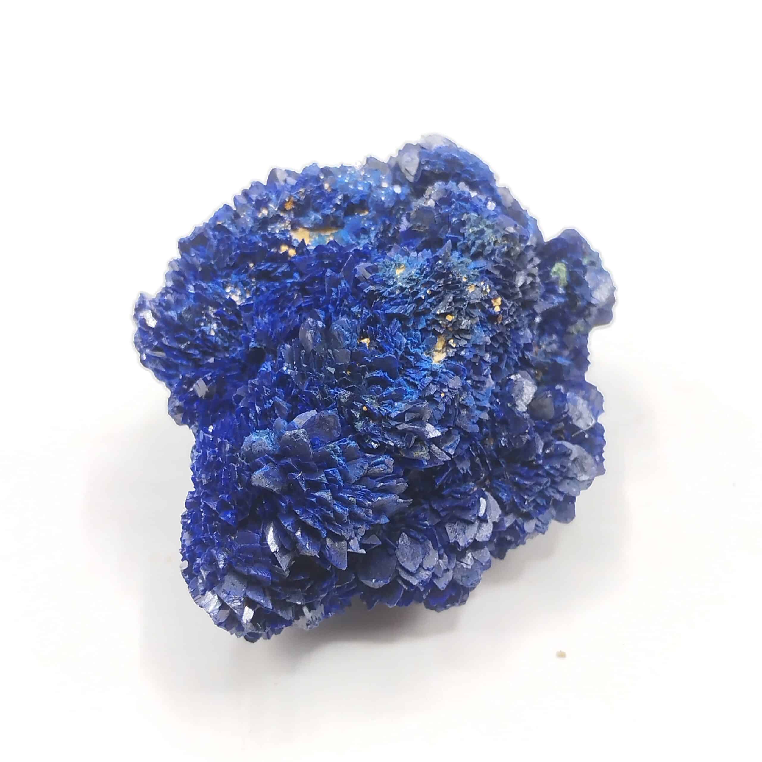 Azurite (Chessylite), Chessy-les-Mines, Rhône.