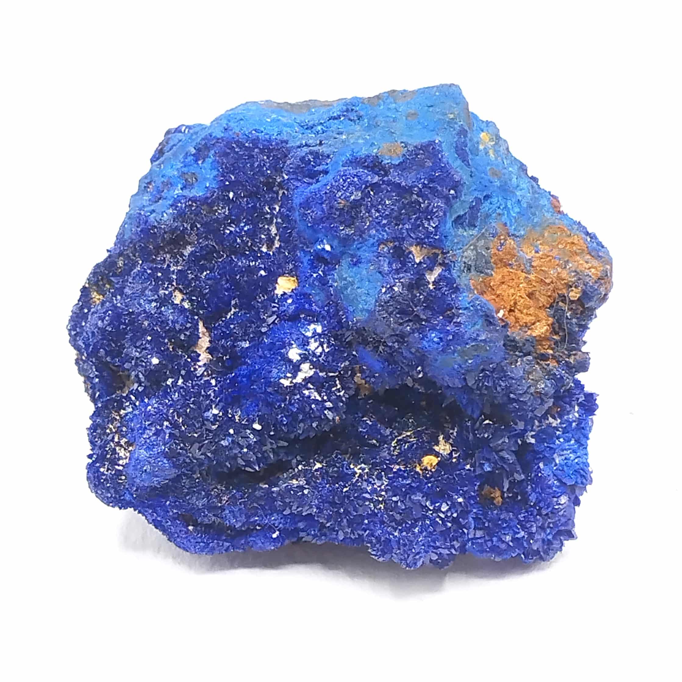 Azurite (Chessylite), Chessy-les-Mines, Rhône.