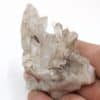 Apatite rose sur Quartz, Lauzière, Savoie.