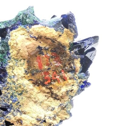 Azurite & Malachite, Chessy-les-Mines, Rhône.