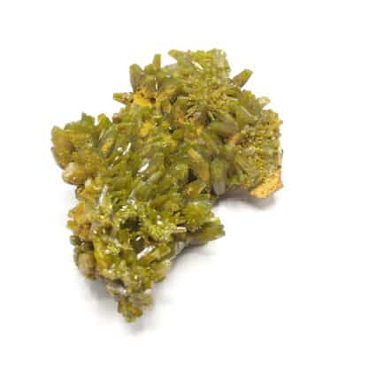 Pyromorphite, Le Rossignol, Chaillac, Indre.