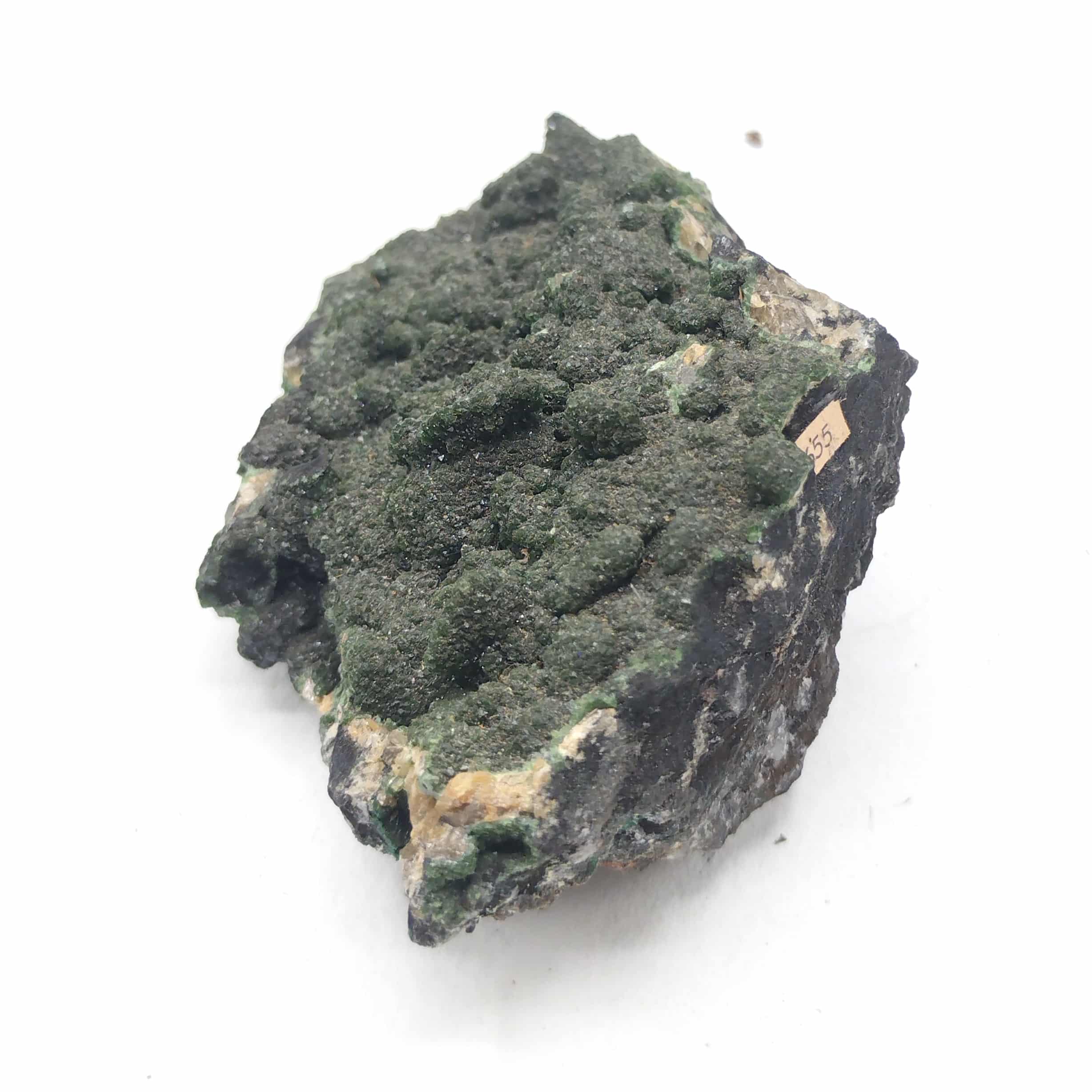 Cupro-Adamite & Tennantite, Tsumeb, Namibie.