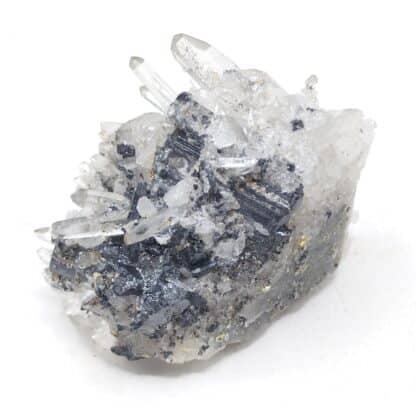 Hubnérite et Quartz, Pasto Bueno, Pérou