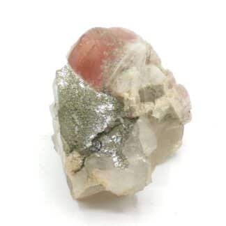 Fluorine (Fluorite) rose, Göscheneralp, Uri, Suisse.