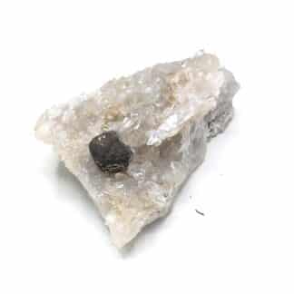 Galène sur Quartz, Montées Pelissier, Les Houches, Haute-Savoie.