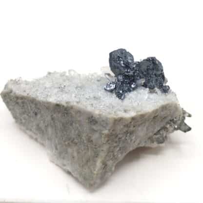 Hématite & Quartz, Le Clôt, Saint-Christophe-en-Oisans, Isère.