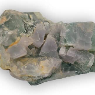 Fluorite, Chobelwand-Dürrschrennen caves, Appenzell, Suisse.